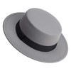 Classic Fedora Hat Flat Top Hat Felt Pork Pie Hat