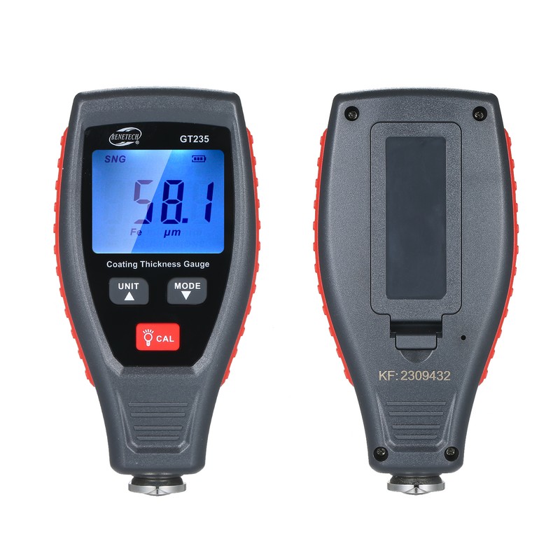 BENETECH GT235 LCD Coating Thickness Gauge Paint Thickness Gauge Meter