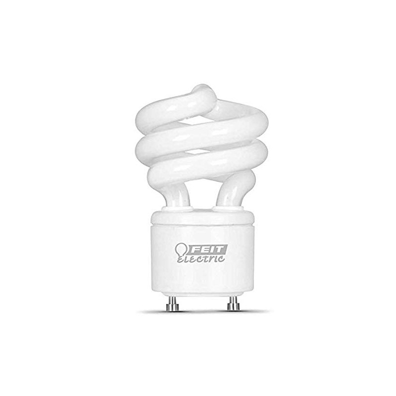 Feit BPESL13T/GU24 60W Equivalent CFL Twist GU24 Base Bulb, Soft