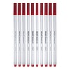 DOLLAR PointerStic Fineliner Pens, RED, Fine Point (0.3mm), Pack of