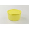TUPPERWARE Fridge Birthday Cracker Round 530 ml Yellow Fresh Container