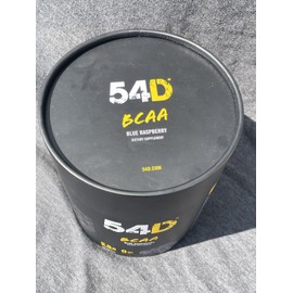 54D BCAA Blue Raspberry Dietary Supplement