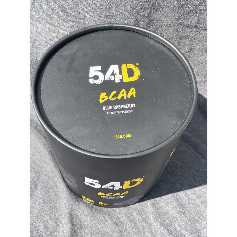 54D BCAA Blue Raspberry Dietary Supplement