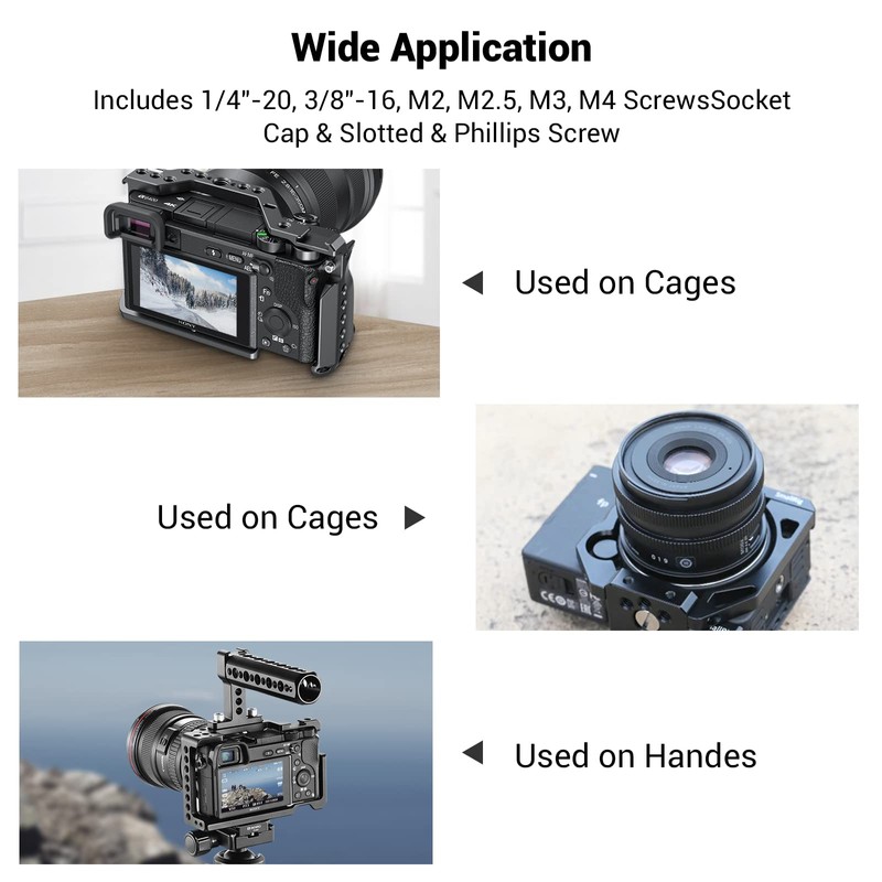 SMALLRIG Camera Accessories Full Set of 26 Screws - 2326