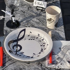 Santex Theme Party Music Table Runner / Table Runner