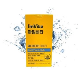 I'm Vita 종근당 종근당건강 아임비타 멀티비타민 데일리 850mg x 60정 60캡슐 1개 Jonggeundang Jonggeundang Health I'm Vita Multivitamin Daily 850mg x 60 Tablets 60 Capsules 1 Pack