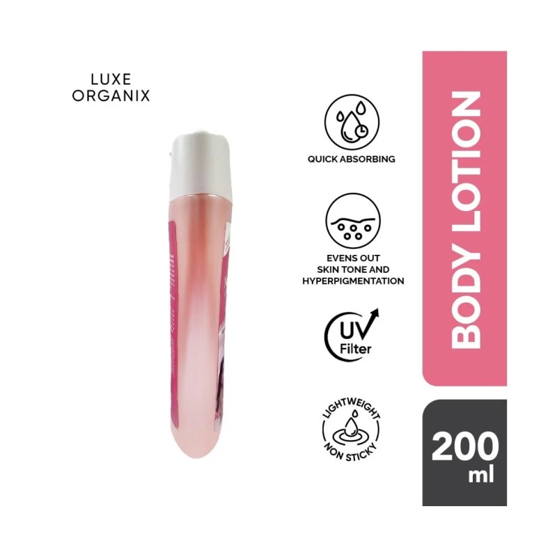 Luxe Organix Niacinamide + Alpha Arbutin Velvet Body Lotion SPF