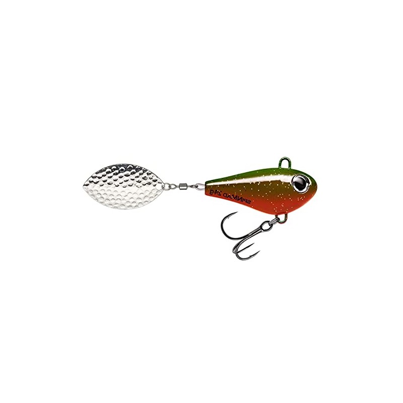 SpinMad Jigmaster 24g Jig Spinner Lead Head Spinner Colour Favourite