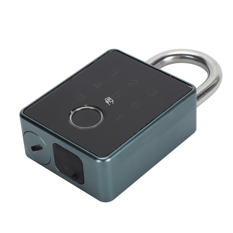 Smart Fingerprint Password Padlock Card APP Key Access Theft Proof