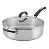 Farberware Brilliance Stainless Steel Saute Pan/Jumbo Cooker with Lid and