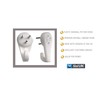 Non Trace Picture Hooks Nylon Invisible Hard Wall Drywall 30mm