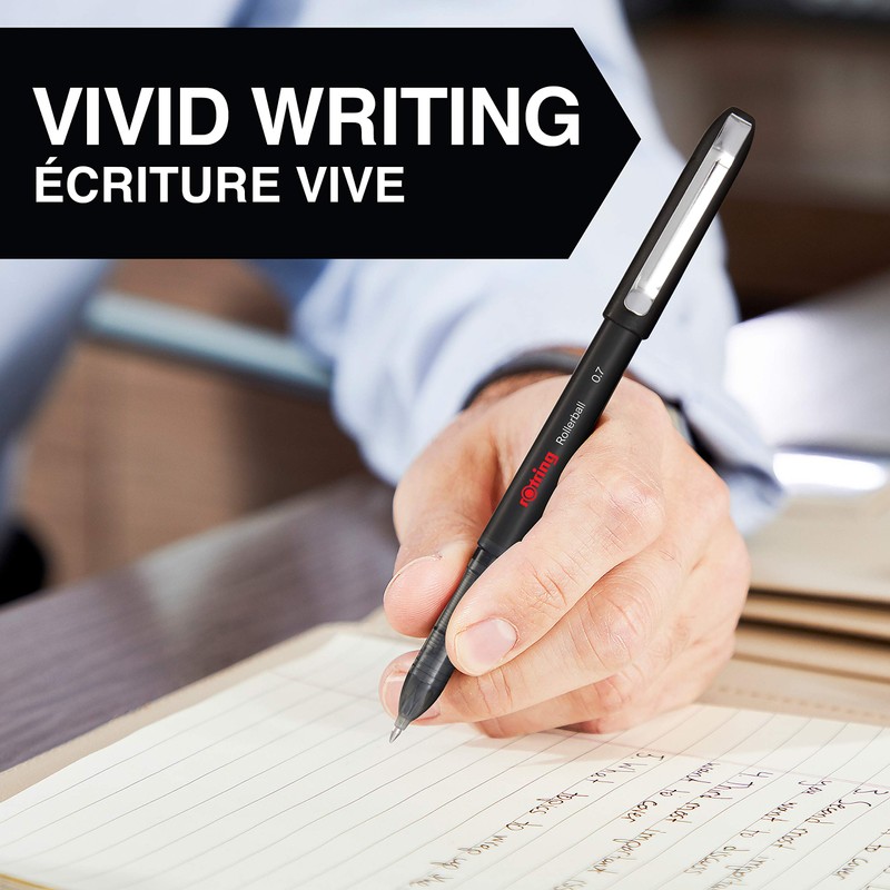 rOtring Rollerball Pen Fine Point (0.7 mm) for Clear Writing