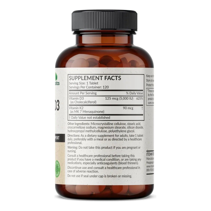 Futurebiotics Vitamina 5000 120 Tabletas