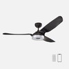 SMAFAN Indoor/Outdoor Smart ceiling fan 60" 3 Blade with remote