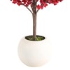 Glitzhome 41" H Artificial Christmas Porch Tree, Mini Table Top