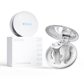 WOSADO Pestañas magnéticas con kit de aplicador, [V26 Savannah Breez] Pestañas magnéticas reutilizables sin delineador de ojos, pestañas postizas sin pegamento, impermeables, ligeras, adecuadas para