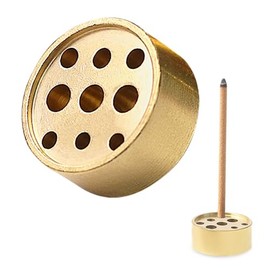 Incense Stand, Cylindrical Incense Burner, Simple, Durable, Easy to Use, Compact, Portable, Mini, Elegant, Meditation, Study