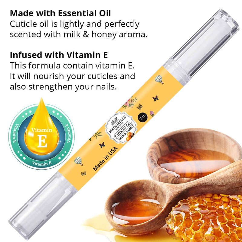 Maccibelle Pure Cuticle & Nail Oil Pen 2ml Heals Dry