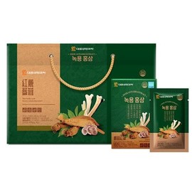 녹용홍삼 70ml x 30포 프리미엄 구정 설날 추석 부모님선물 Premium Red Ginseng with Deer Antler 70ml x 30 Sachets - Lunar New Year Chuseok Gift for Parents