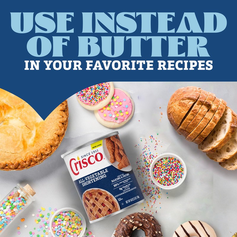 Crisco All-Vegetable Shortening, 48 Ounce