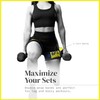Blood Flow Restriction Bands - 2 Pack for Legs, Booty