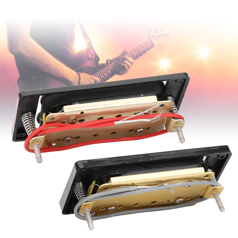 Electric Guitar Pickup for ST/SQ Dual Coil Black Frame Musical