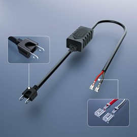 HIKARI PAIR Conversion Kit Foglight Canbus Error Free Anti Flickering Resistor Decoder - H13 9008