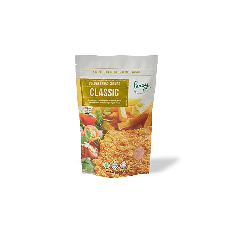 Pereg Bread Crumbs Classic (12 Oz) – Crispy Breadcrumbs for
