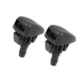 Hihaha 2pcs KD45-67-510 Car Windshield Wiper Washer Nozzle Spray Jet Replacement for Mazda 3 6 CX-5 CX-9 Durable Material