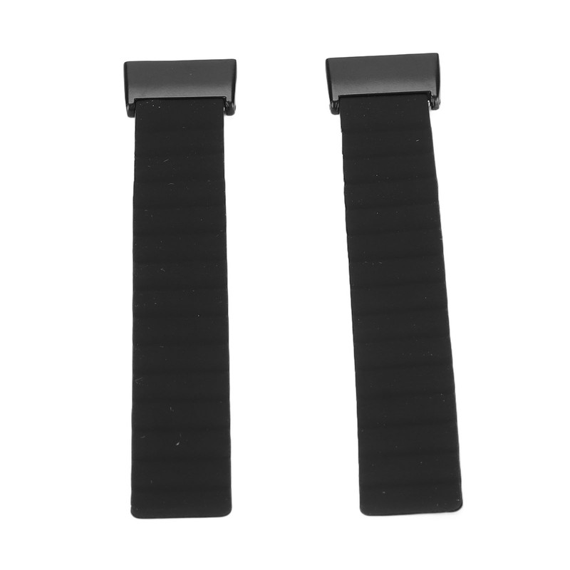2Pcs Silicone Magnetic Watch Band Adjustable Strap for Redmi Smart