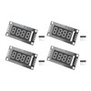 4 Sets Digital Tube Display Module LED 4 Digit 7