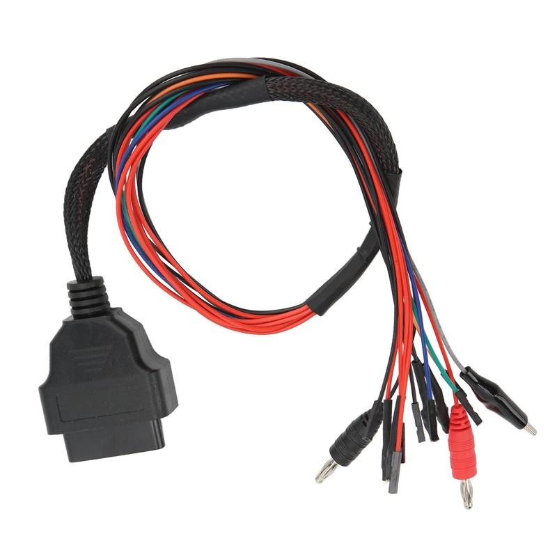 OBD2 Diagnostic Adapter 12V‑24V ABS Heat Resistant Wearproof Universal for