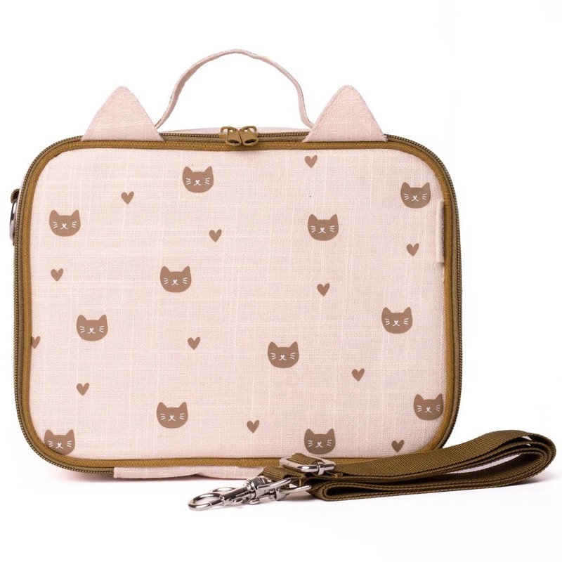 SoYoung Insulated Lunch Box - Toxin Free Lining, Washable Linen