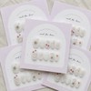 Daisy Dino Handmade Nail Tips - Short Ballerina / 데이지