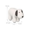 Relaxdays Dog Money Box, Tip Cash, Coins & Notes, Piggy