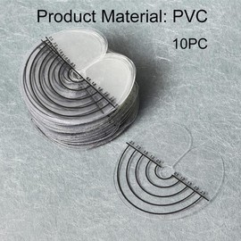 Hair Extension Stencil, Section Hair Extensions, Hair Extension Protection Stencil, Hair Extension Protective Stencil, for Hair Extensions, Bondings Extension, for Attaching Keratin, Pack of 10