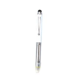 SENRISE LED Pen Pen Torch LED Ballpoint Pen 3 in1 Pen/Stylus/LED Light， LED Powered Ink Penlights for Night Write (1 Pack)