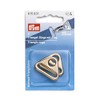 Prym 615831 Bridge 25mm New Gold Triangle Rings Zinc Alloy