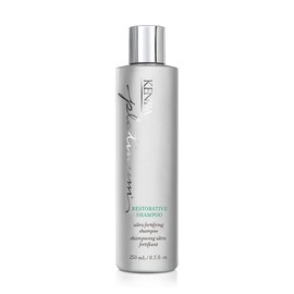 Kenra Platinum Restorative Shampoo | Ultra Fortifying | Instantly Fortifies To Restore Smoothness, Suppleness, & Shine | Restores Broken Hair Bonds From Within | All Hair Types | 8.5 fl. oz