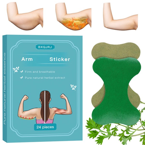BXQJRJ Effective 24Pcs/Box Mugwort Patch/Patches -Wormwood Stickers Natural Herbal Patch/Patches