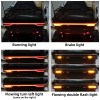 TCMT LED Flow Brake Trunk Tail Turn Light Fit For