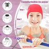 Speedo Kid's Polyester Cap, Pink, One Size