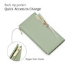 GOIACII Women's Wallet Ultra Slim Credit Card Holder RFID Blocking