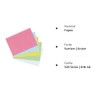 Herlitz Index Cards, A8, White, Squared Pack of 1000