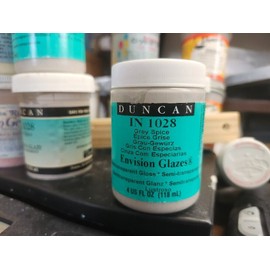 Duncan Ceramic Envision Glaze -Grey Spice - IN 1028- 4oz
