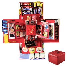 Explosionsbox Geburtstag, Surprise Box, überraschungsbox Geburtstag, Explosionsbox Bastelset, Explosionsbox Groß, Fotobox überraschungsbox, DIY Explosionsbox Geburtstagsgeschenk