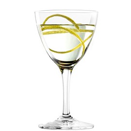 Stölzle Lausitz Nick & Nora 5.75 Oz Cocktail Glass (Set of 4) - Lead-Free Crystal Glassware, Elegant Tapered Stems - Classic Cocktail Glass for Martini, Manhattan & Signature Drinks, Made in Germany