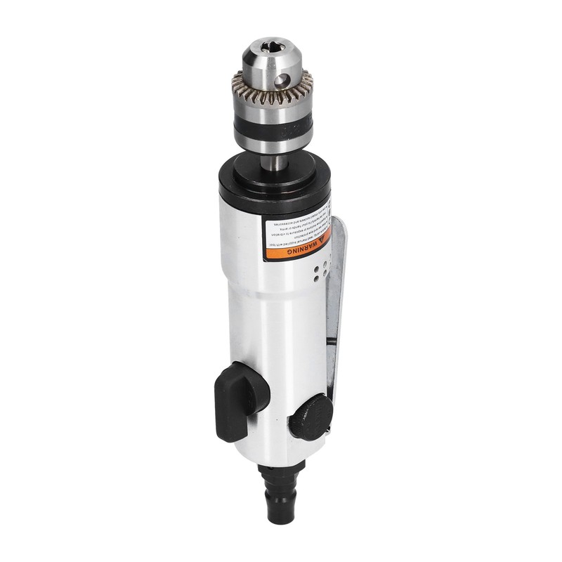 3/8in Chuck Pneumatic Drill StraightType Multifunctional RustProof Durable Industrial Air
