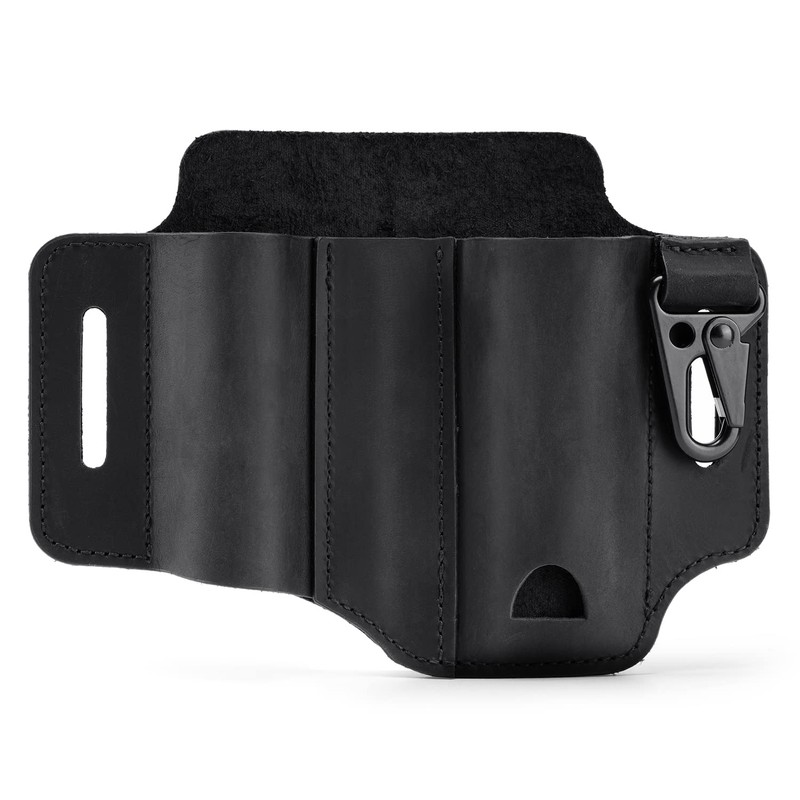 VIPERADE PJ29 Multi-Tool Sheath for Belt, Leather EDC Pocket Organizer