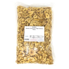 Dried Banana Chips, Yankee Traders Brand - 3 Lbs.